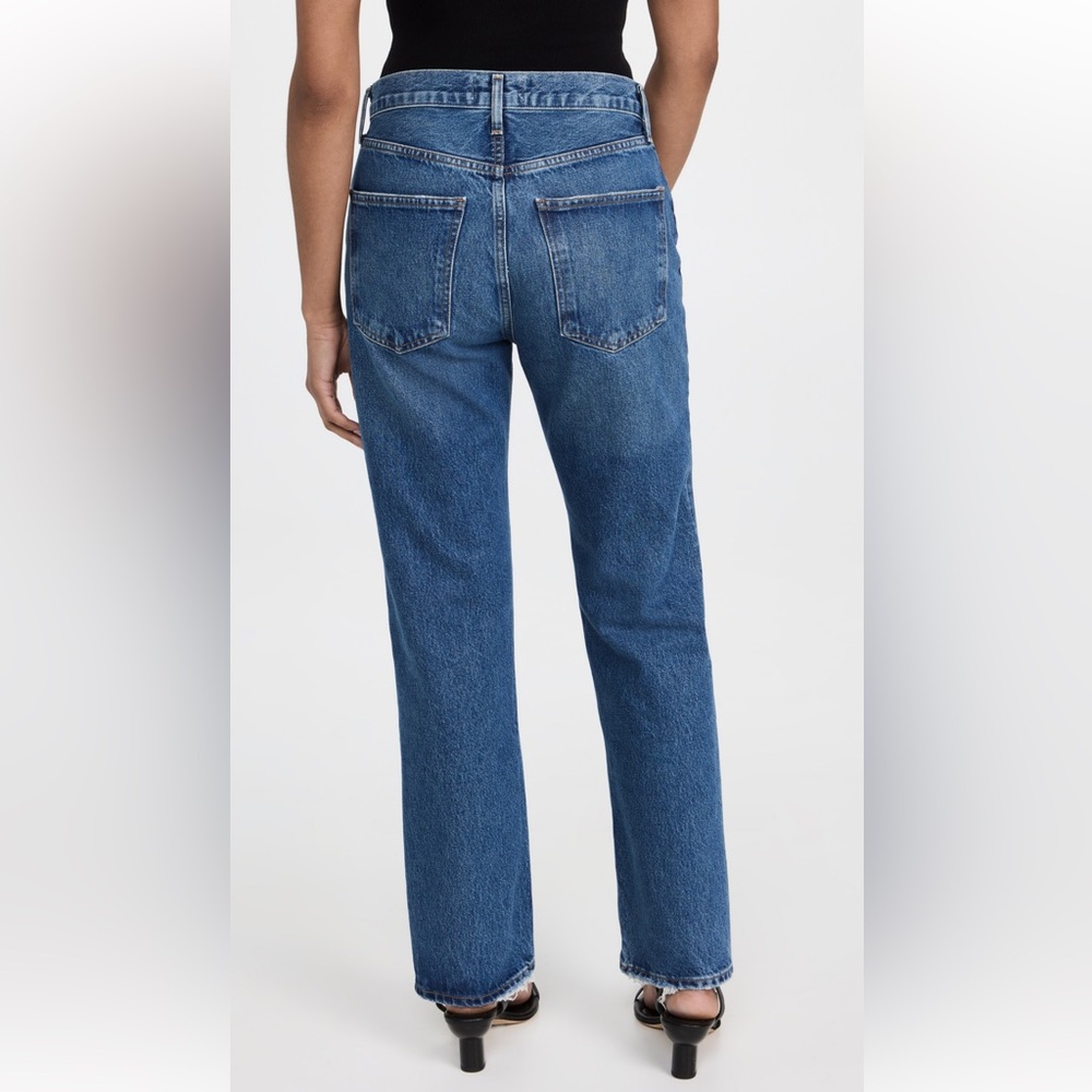 Agolde Lana Mid Rise Vintage Straight Jeans